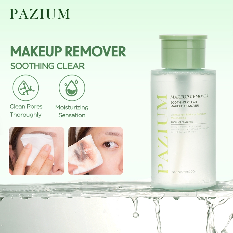 PAZIUM คลีนซิ่งเช็ดหน้า ล้างเครื่องสำอาง น้ำยาล้างเครื่องสำอางทำความสะอาดผิวหน้า Makeup remover 300ml