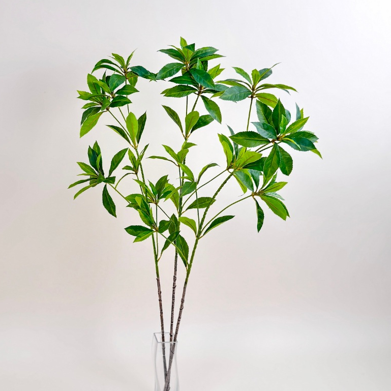 Artificial greenery ใบไม้ปลอม ใบไม้แซม ก้านแซมใบแซมตกแต่ง Japanese Andromeda