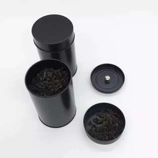 LOVO กระปุกเก็บมัทฉะ สีดำและขาว ฝาปิดสนิท 2 ชั้น มาตรฐาน Food Safety