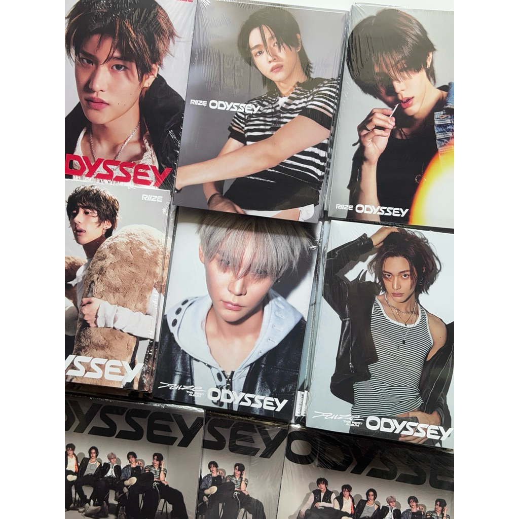 อัลบั้ม RIIZE odyssey  photobook version ยังไม่แกะซีล ของครบ riize