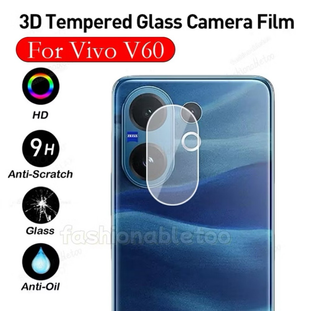 ส่งจากไทย ฟิล์มกล้อง สำหรับ Vivo V60 V50Lite V50 V40pro/V40 ฟิล์มกันรอยกล้องด้านหลังใส ฟิล์มกระจกนิรภัยป้องกันเลนส์กล้อง
