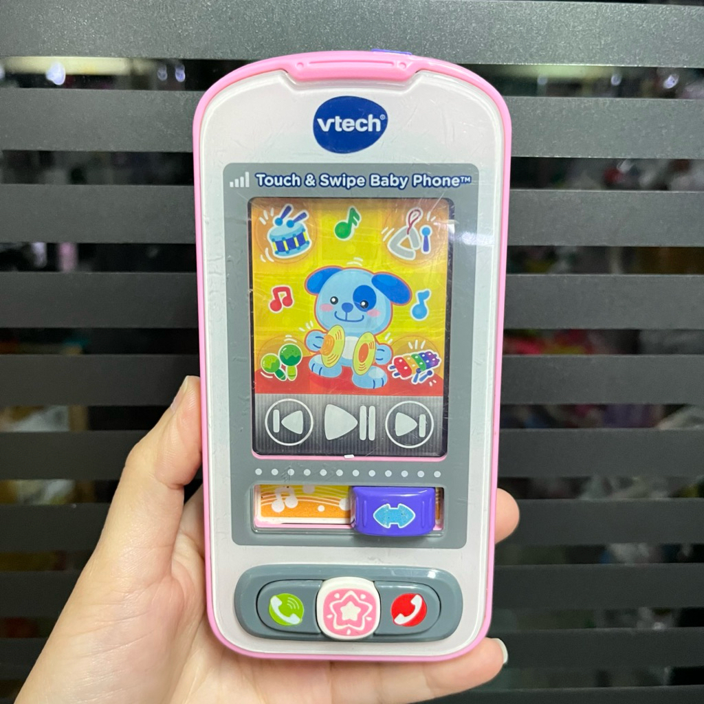VTech Touch and Swipe Baby Phone โทรศัพท์ของเล่น **มือสอง**