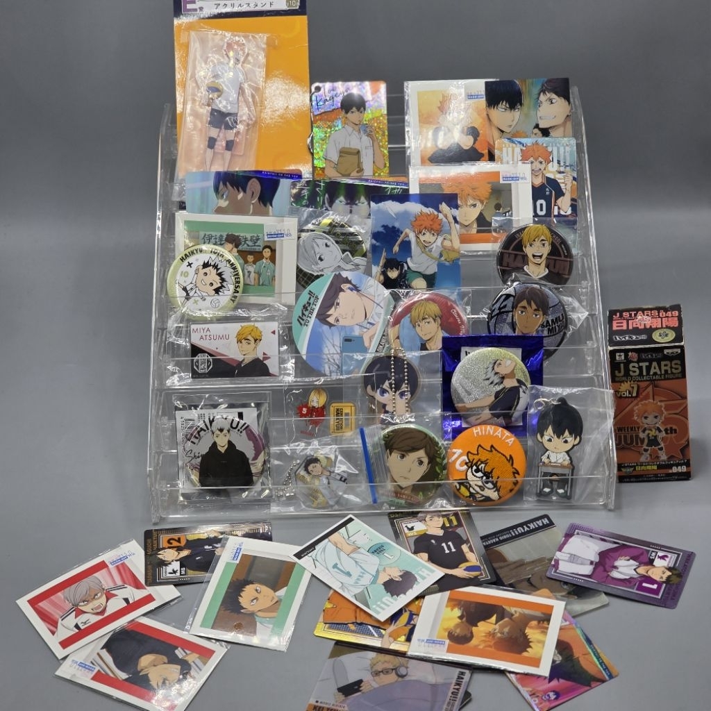 (ใหม่กันยา/แท้✅️) ของสะสม อนิเมะ ไฮคิว Haikyuu โท้บ ฮินาตะ โอย โทบิโอะ คุโระ เคนมะ tobio hinata kenma เข็มกลัด การ์ด