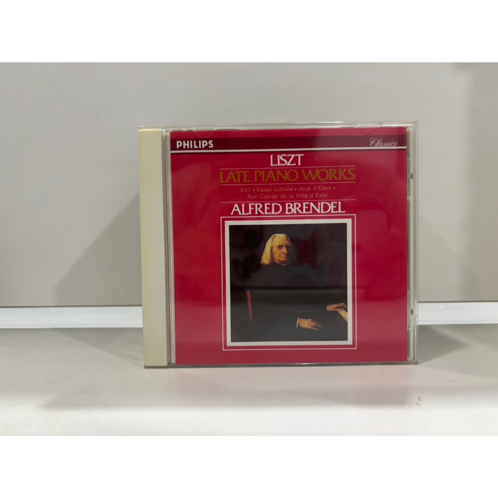 1 CD MUSIC  ซีดีเพลงสากล   LISZT LATE PIANO WORKS ALFRED BRENDEL  (K7D3)