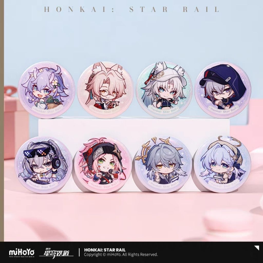 [พร้อมส่ง/แท้ 100% ] เข็มกลัด Unnamed Medal Series Honkai: Star Rail