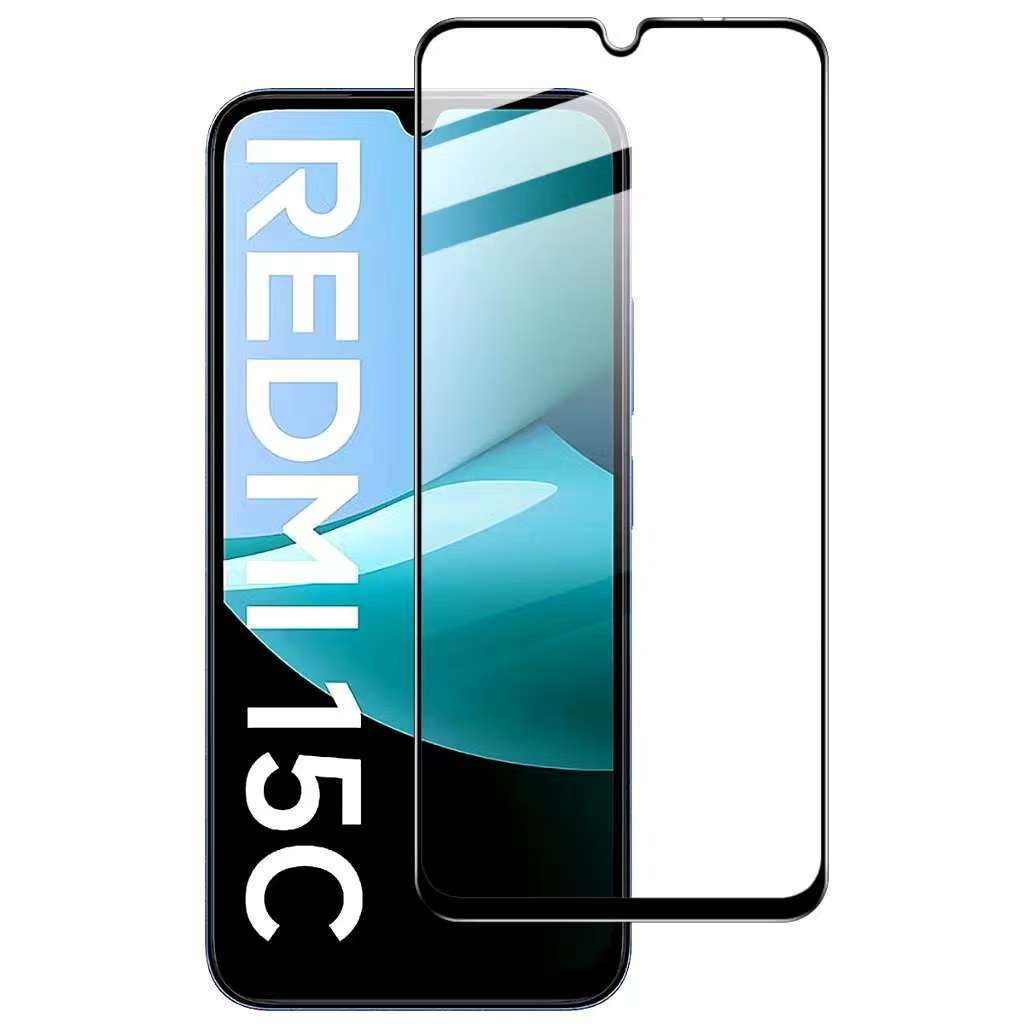 Redmi 15C/Poco C85ตรงรุ่น(พร้อมส่งในไทย)ฟิล์มกระจกเต็มจอXiaomi Redmi 15C/Redmi 15