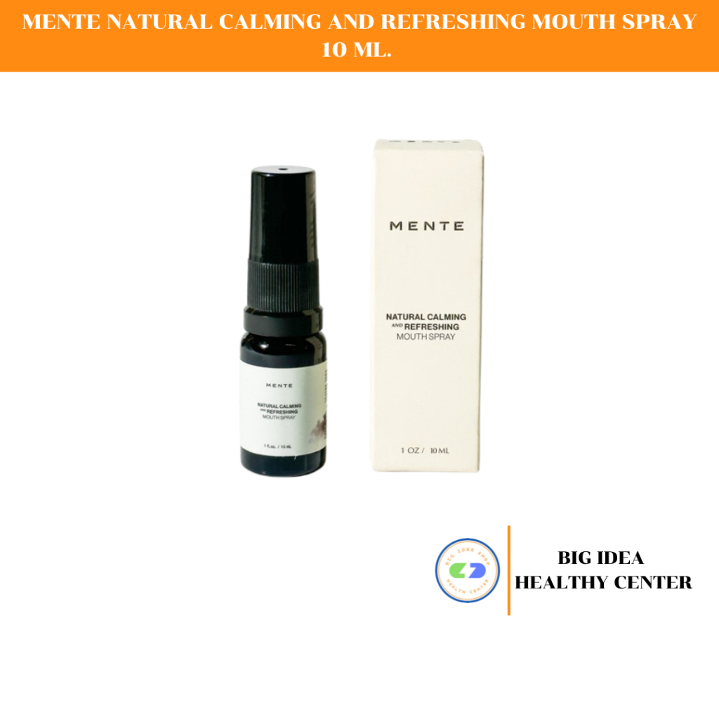 MENTE Natural Calming and Refreshing Mouth Spray สเปรย์ฉีดพ่นเข้าช่องปาก ช่วยในการนอนหลับ ขนาด 10 ML