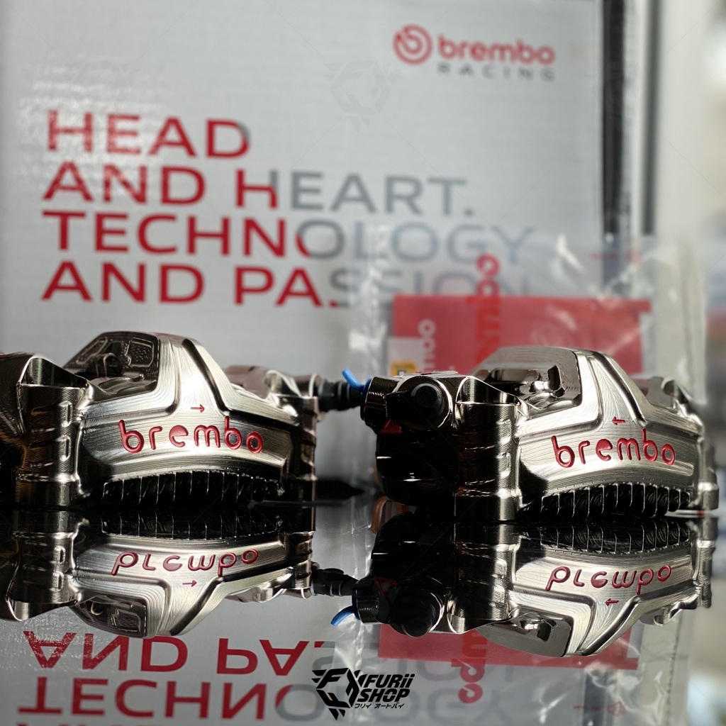 (ชำระเต็มจำนวน) ปั๊มเบรกล่าง Brembo GP4-MS 100mm