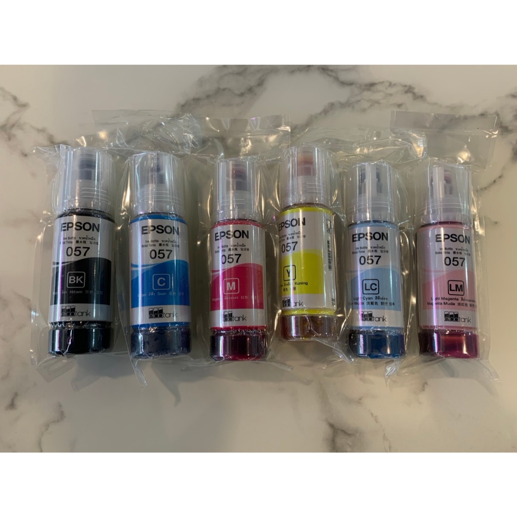 หมึก EPSON 057 ของแท้ No box ไม่มีกล่อง แกะออกจากเครื่อง