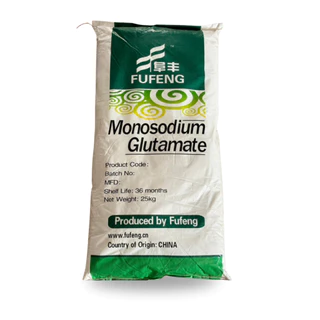 Monosodium glutamate (MSG) (China) Fufeng : โมโนโซเดียมกลูตาเมท (ผงชูรส) (จีน) 25kg 80 mesh