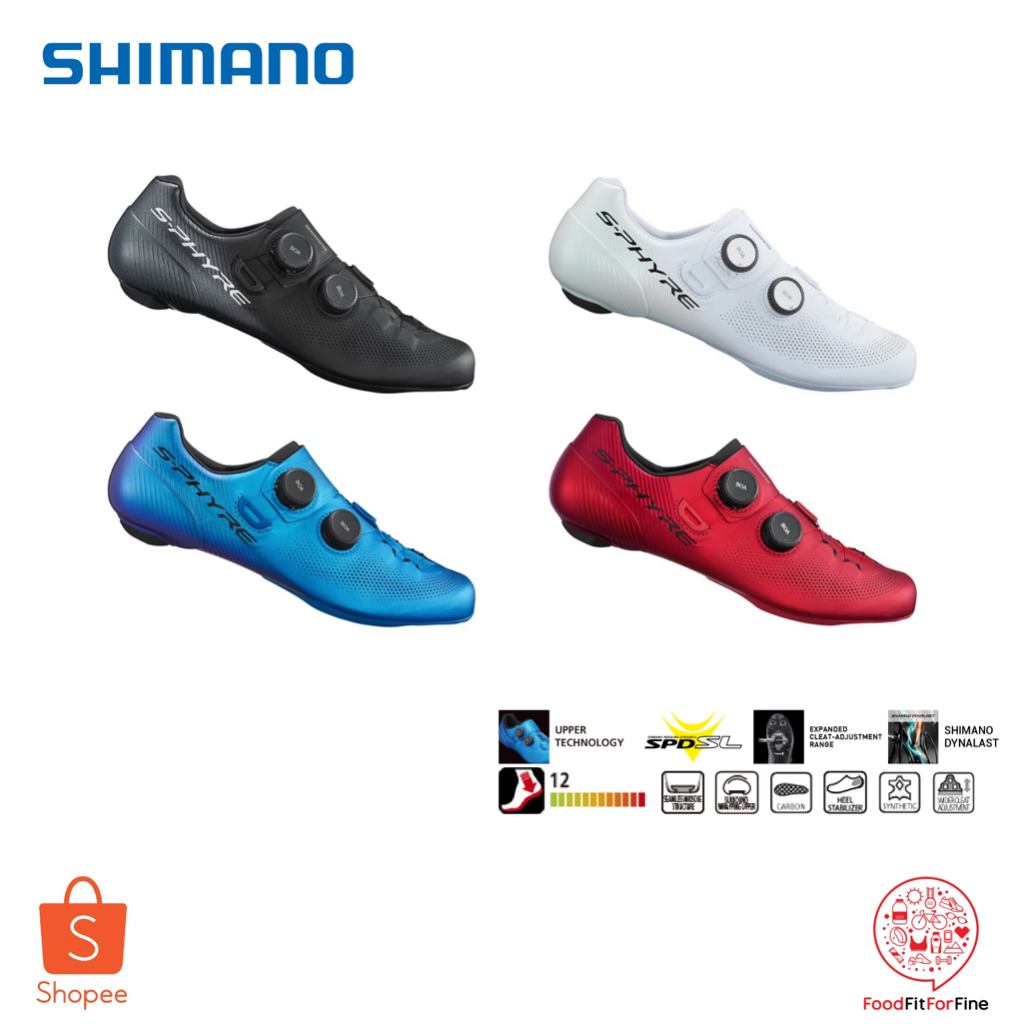 รองเท้าจักรยาน Shimano S-PHYRE SH-RC903 Wide หน้ากว้าง คลีท RC9 RC903 903