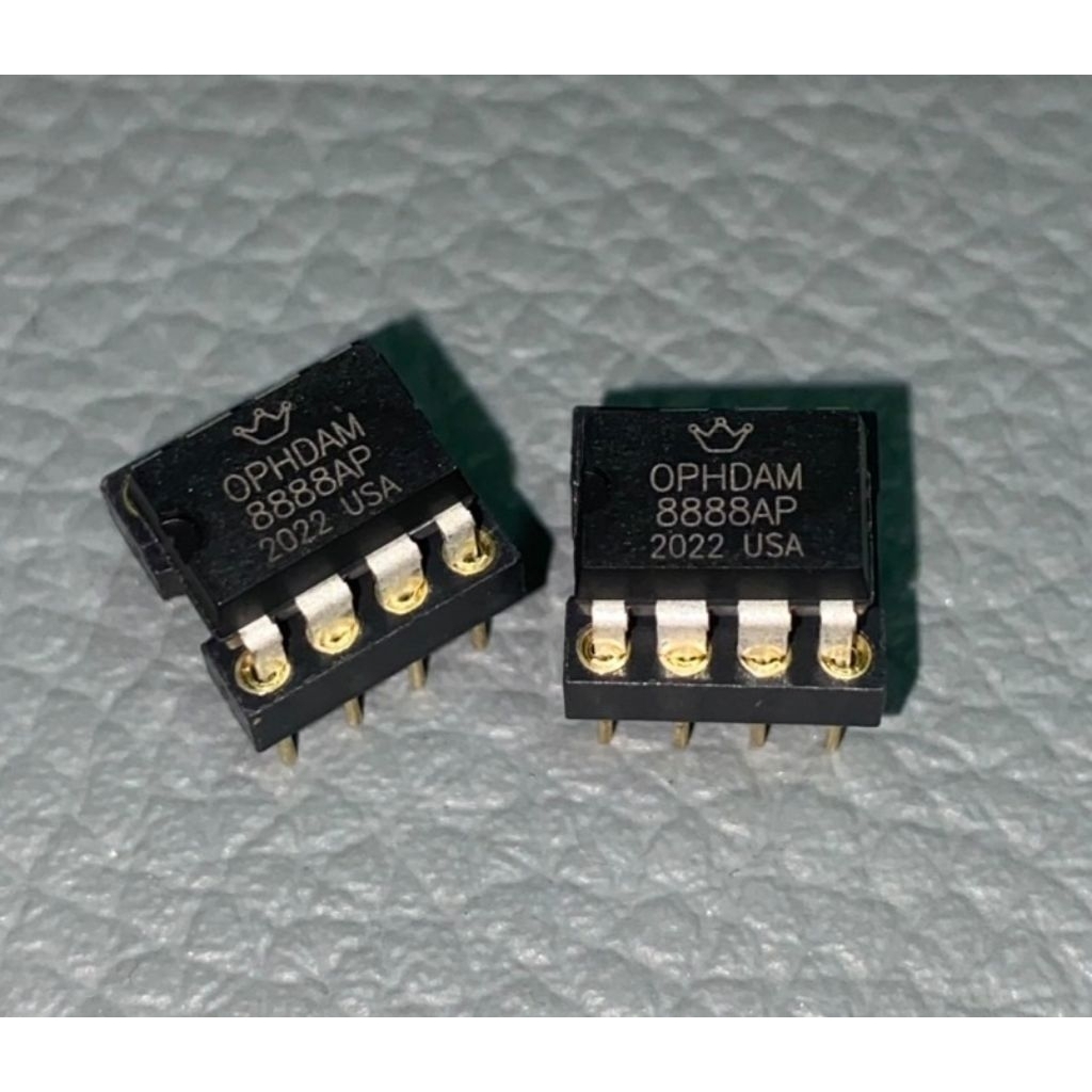 IC OP-AMP HDAM8888AP DUAL ตัวถังพลาสติก ผลิตที่ USA/UK  ของแท้ เสียงดี  เสียงสูง กลาง ต่ำ กลมกล่อม ราคาต่อ1ชิ้น