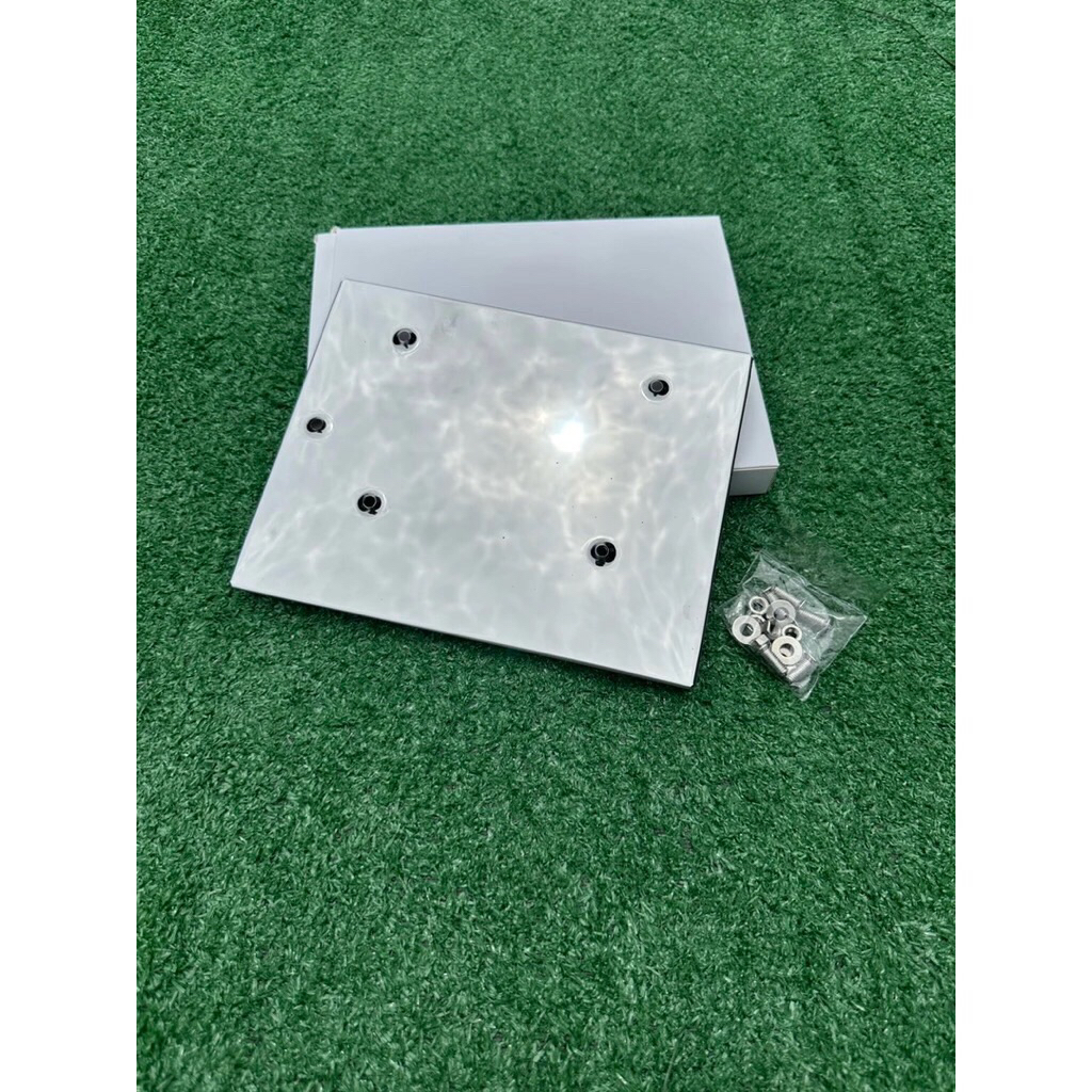 (ใส่แคปซูล พรบ.ได้) กรอบป้ายทะเบียน ทุกรุ่รถ ( แบบพับขอบ ) สแตนเลส 100% ขอบป้ายทะเบียน กรอบสแตนเลส มอเตอร์ไซค์ แข็งแรง