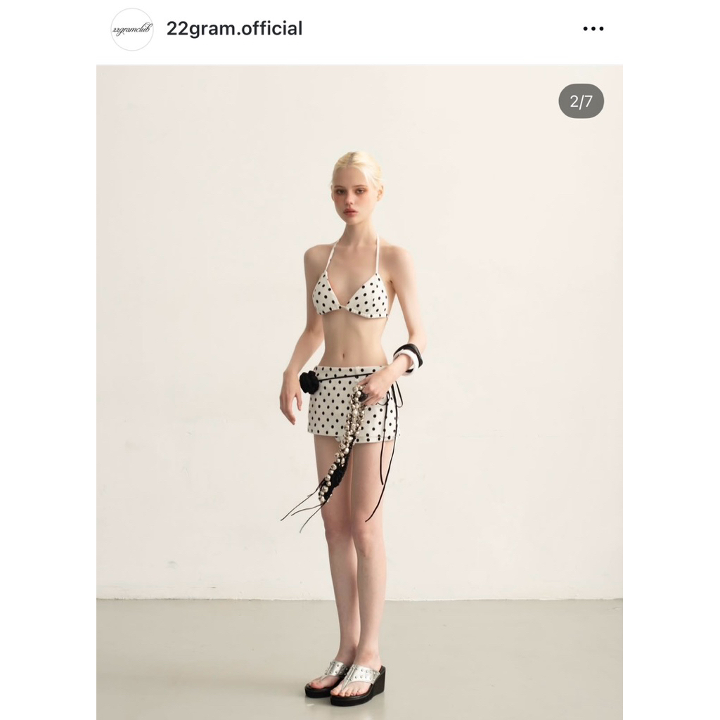 ชุดเซ็ตjade bikini setแบรนด์22gram.officialเวียดนาม