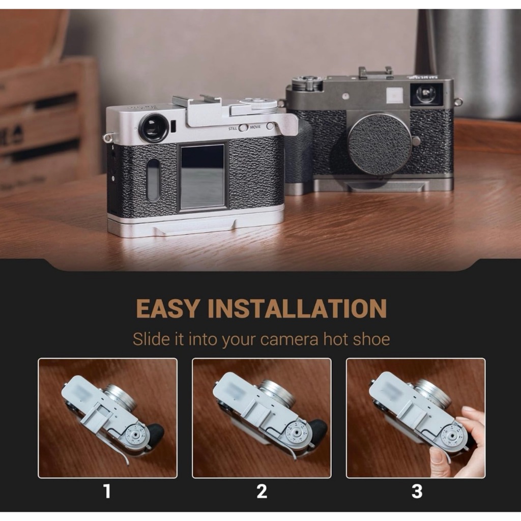 JJC Thumb Grip ที่วางนิ้วโป้งสำหรับ Fujifilm X-Half เพิ่มความมั่นคงในการจับกล้อง (fuji Xhalf) ราคา ถูกที่สุด ดีลบีเคเค แกลเลอรีภาพที่ 5