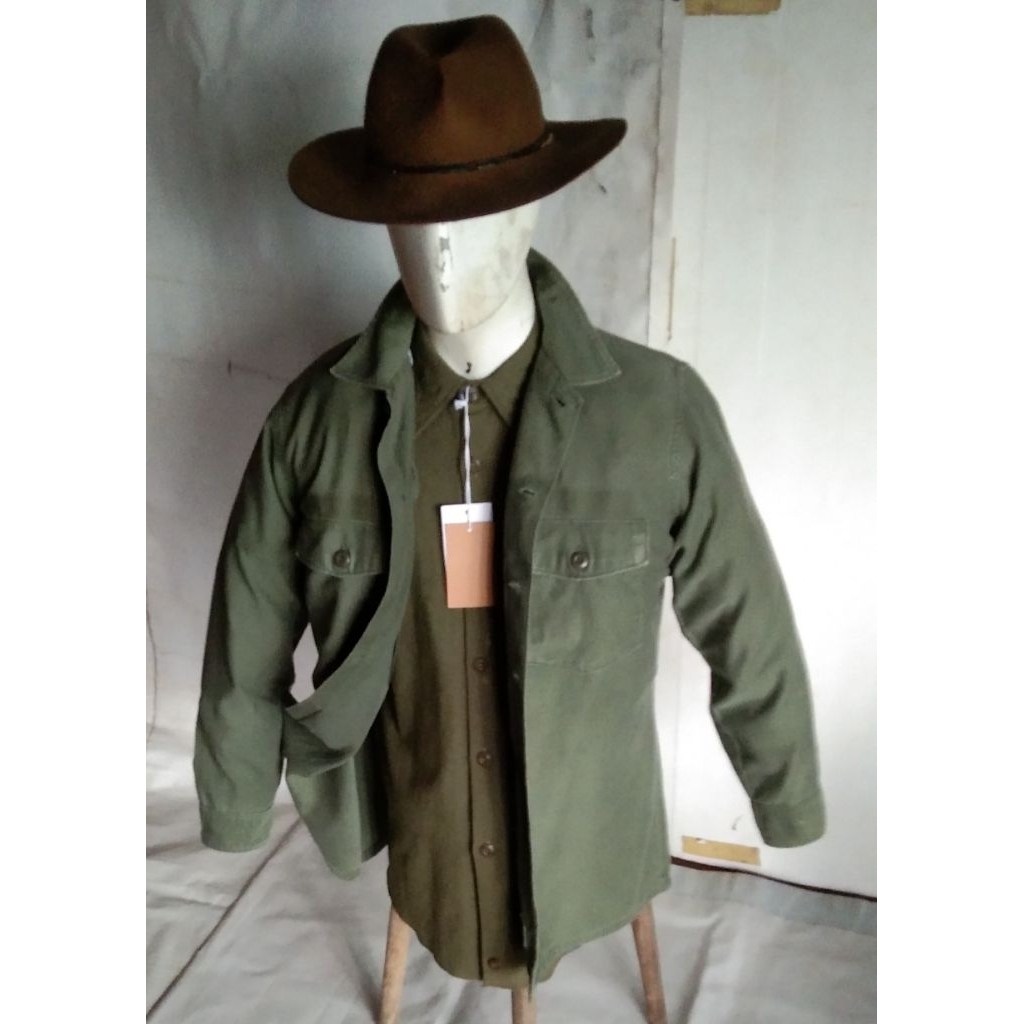 เสื้อเชิ้ตทหารOG-107US.ARMY1970