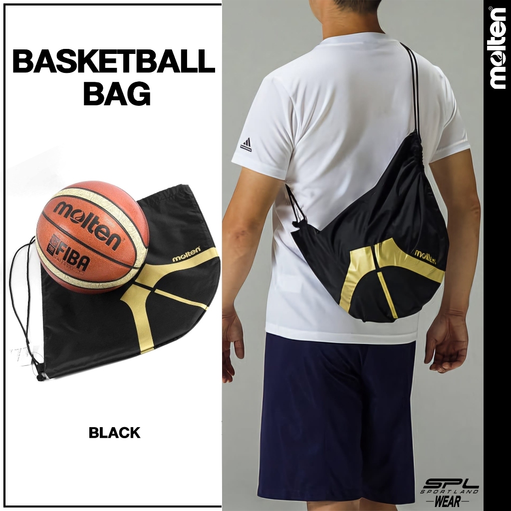 [ลิขสิทธิ์แท้] MOLTEN กระเป๋า กระเป๋าใส่บาสเก็ตบอล Basketball Bag BK EB0021-KZ (495)