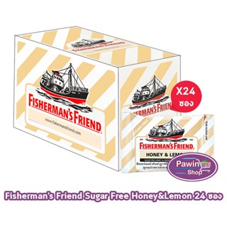Fisherman's Friend Honey&Lemon ฟิชเชอร์แมนส์ เฟรนด์ กลิ่นน้ำ…