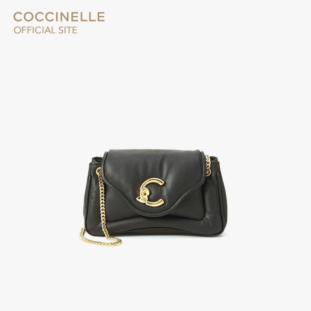 COCCINELLE حقيبة كتف نسائية C-ME — أسود — صورة 2