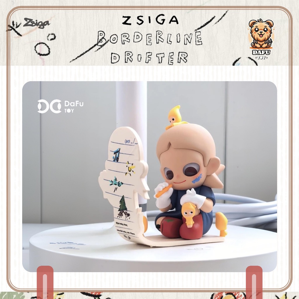 พร้อมส่ง🇹🇭**SECRET**Zsiga Borderline Drifter Series-รุ่นซีเคร็ท(Diary) ✨𝗗𝗮𝗙𝘂 𝗧𝗢𝗬 รูปที่ 3