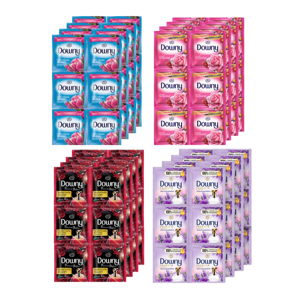 [แพ็ก 24] Downy ดาวน์นี่ น้ำยาปรับผ้านุ่ม ขนาด 20 มล. ปรับผ้านุ่ม สูตรเข้มข้นพิเศษ น้ำหอมระดับพรีเมี่ยม หอมติดทนนาน