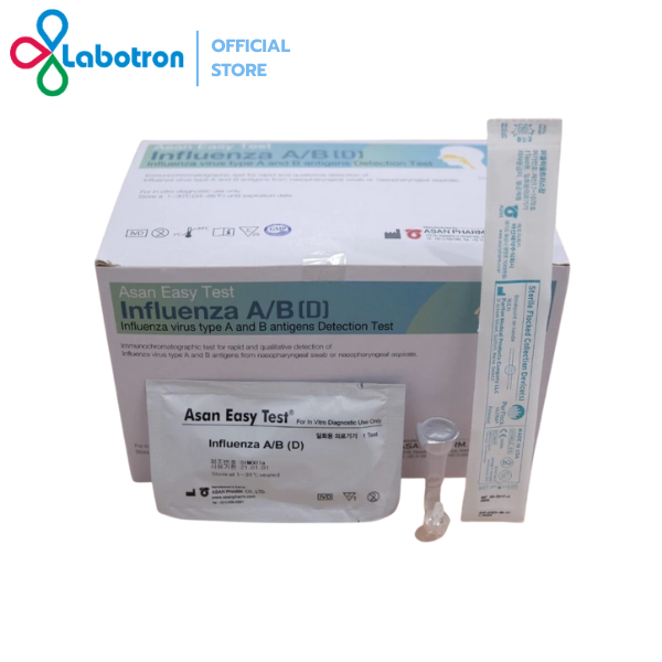 ชุดตรวจไข้หวัดใหญ่ Asan Easy Test Influenza A/B Card