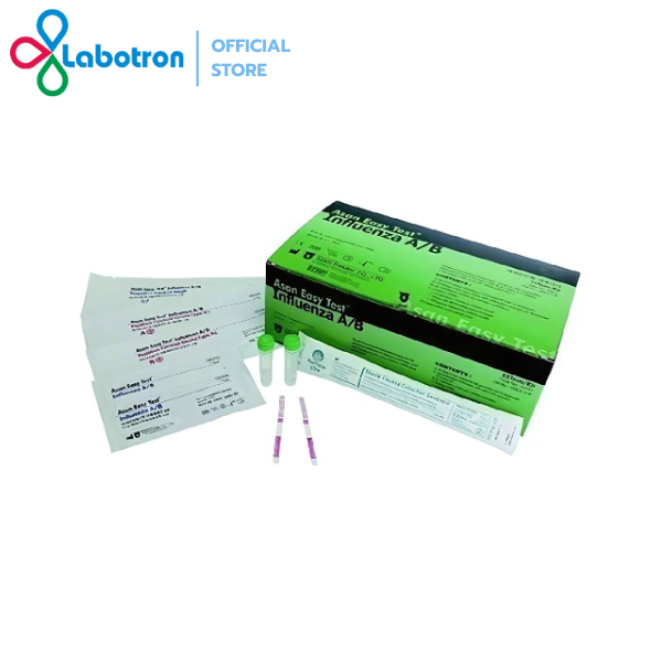 ชุดตรวจไข้หวัดใหญ่ Asan Easy Test InfluenzaA/B Strip