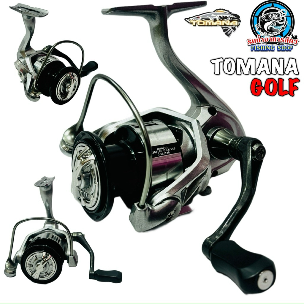 รอกสปินนิ่ง TOMANA GOLF โทมาน่า กอล์ฟ เบอร์ 1000/3000/4000