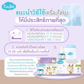Kindee คินดี้ เครื่องไล่ยุงไฟฟ้าลายคินดี้ รุ่นมีสาย + ผลิตภัณฑ์กันยุง ชนิดน้ำแบบเติม กลิ่นตะไคร้ (45 มล.)