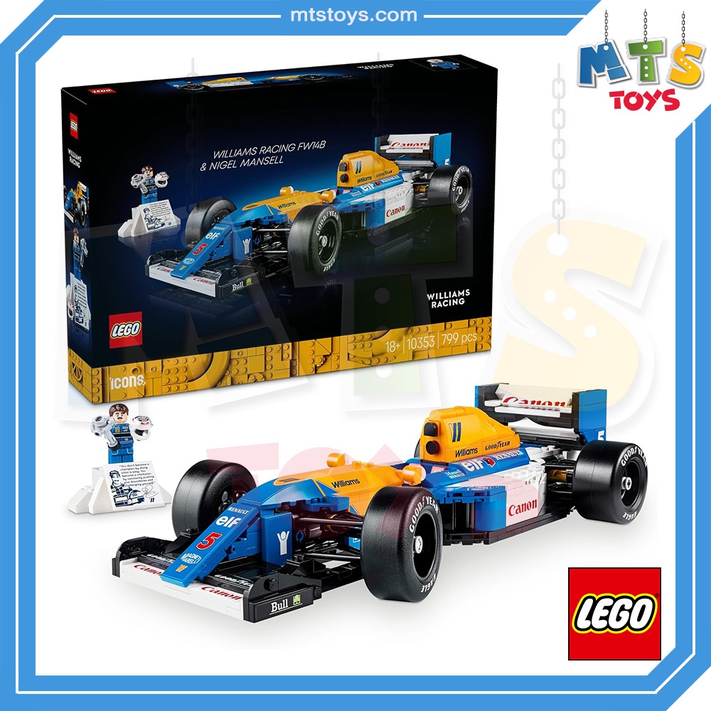 **MTS Toys**Lego 10353 Icons : Williams Racing FW14B & Nigel Mansell เลโก้