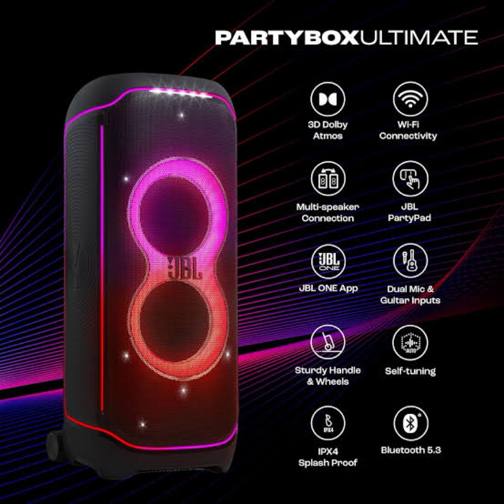 JBL Partybox Ultimate 1100watt (พร้อมส่งในไทย)