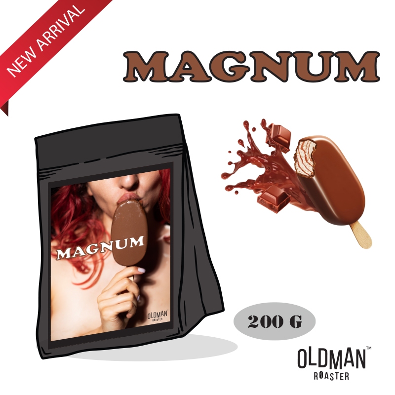 เมล็ดกาแฟ MAGNUM MAGNUM (คั่วกลาง) MEDIUM by OLDMANROASTER