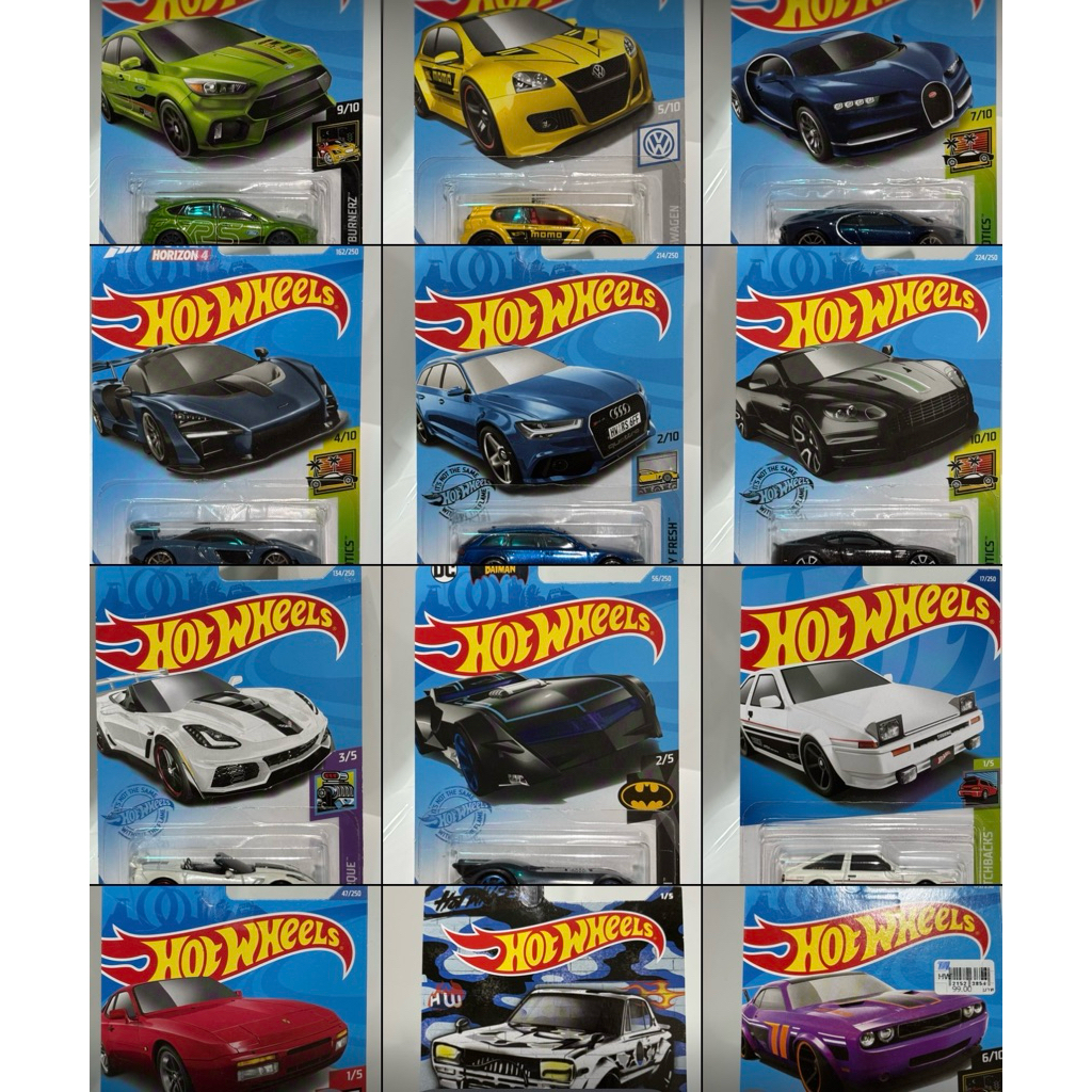 ฮอทวีล Hot Wheels basic คละรุ่นสวยๆ