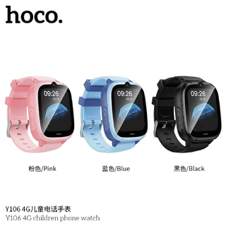 นาฬิกาเด็ก Smart watch หน้าจอสัมผัส HOCO Y106 รองรับการโทร รองรับซิม 4G กันน้ำ IPX7 ความจุ 730mAh สีสันสดใส