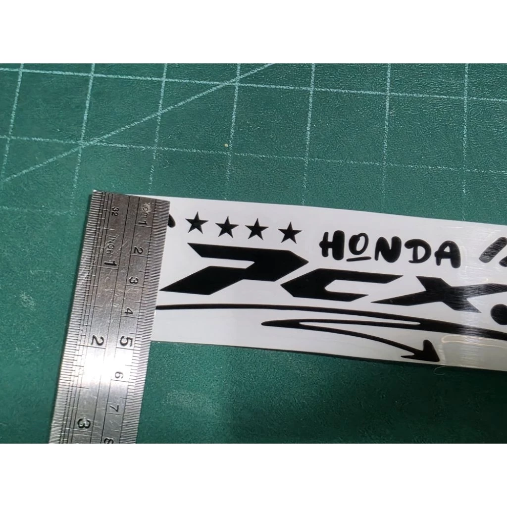 สติ๊กเกอร์แต่งรถ PCX แนวญี่ปุ่น งานตัดสะท้อนแสง thumbnail 4