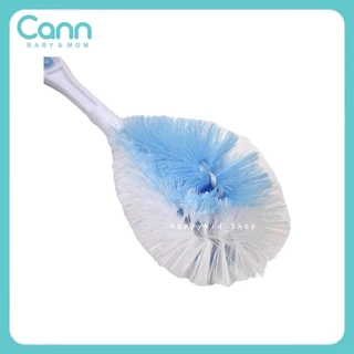 **แปรงหัวมะเฟือง** CANN baby&mom แปรงล้างขวดนม ด้ามตรงไนล่อนหนา พร้อมที่ล้างจุกนม