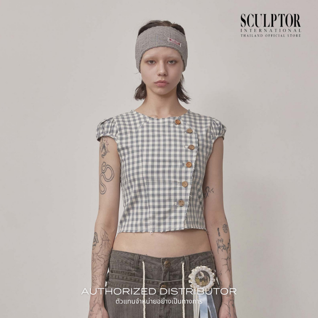 SCULPTOR® เสื้อ Rosetta Puff Shirt