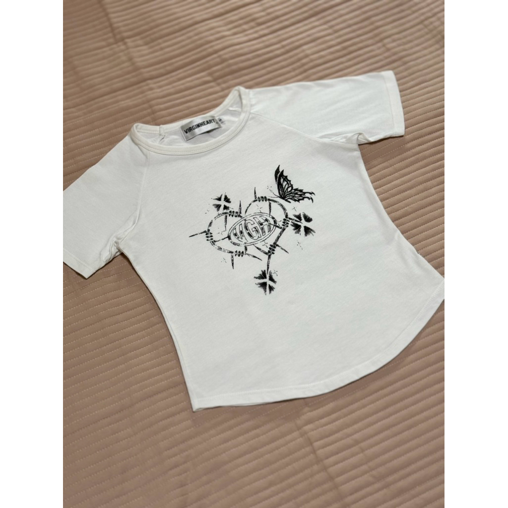 เสื้อ VGH 《S》 ขาว 🤍🖤🪽