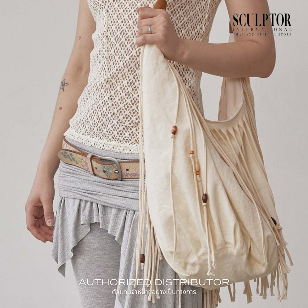SCULPTOR® กระเป๋า Shaggy Fringe Market Bag