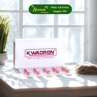 [ของแท้] เข็ม KWADRON – สำหรับงานสักคิ้วปากขอบตาและ PMU มืออาชีพ – คมชัด เบา ไม่สั่น