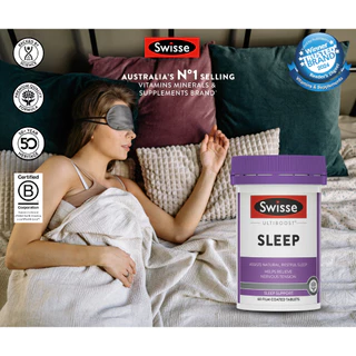 Swisse Sleep สมุนไพรช่วยการนอน ขวดใหญ่100เม็ด EXP10/2028