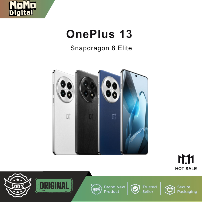 OnePlus 13 Snapdragon 8 Elite Adreno 830 6000 mAh 100W wired 6.82 inches / 120Hz / 1440 x 3168 pixel