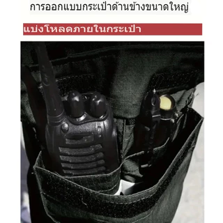 IX11 กางเกงยุทธวิธีสำหรับผู้ชาย กางเกงทำงานกันน้ำหลายกระเป๋า กางเกงเดินป่าชาย S-5XL