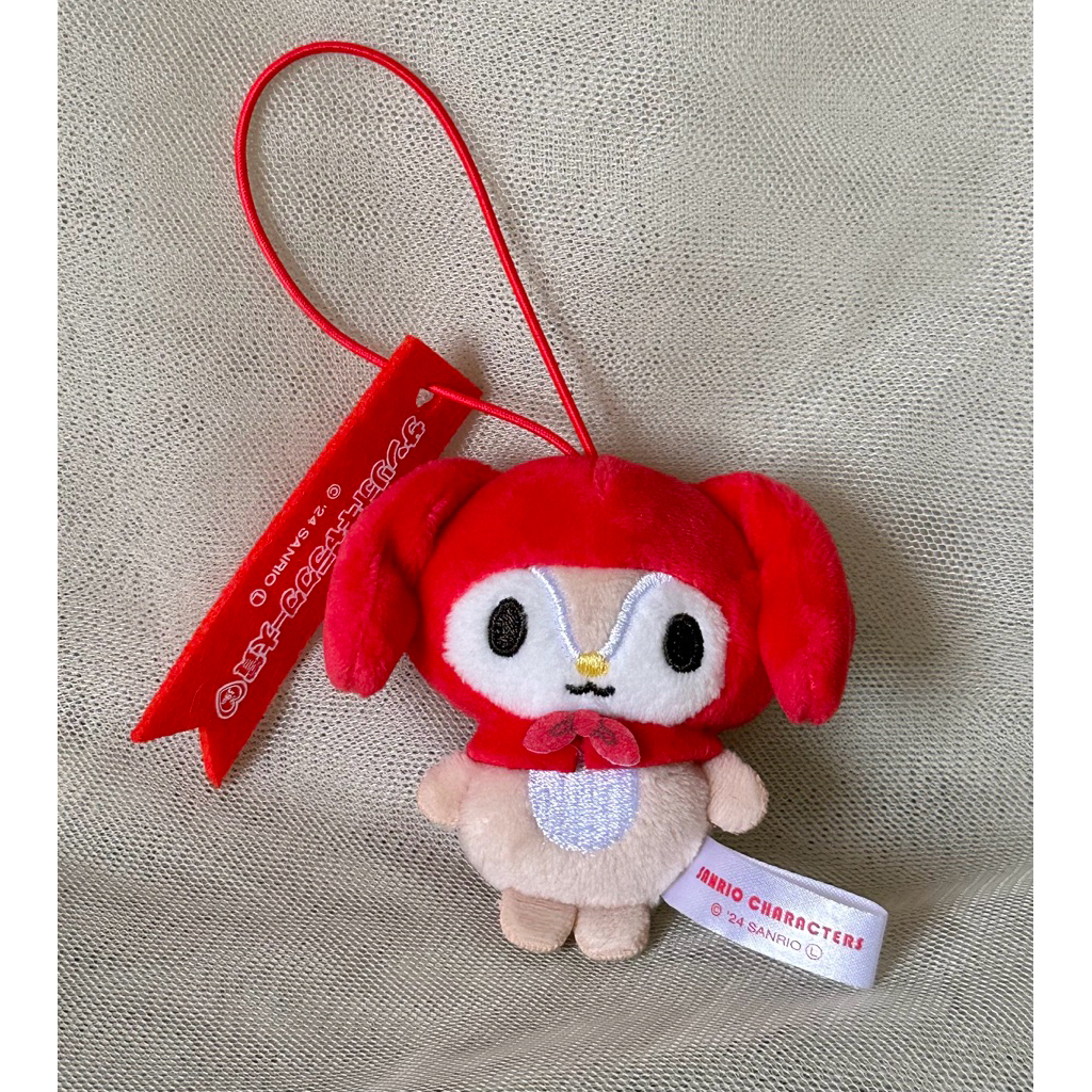 มือสอง พกจ. ตุ๊กตา Little Forest Fellow Sanrio  ขนาด 2.5 นิ้ว / 7 ซม. ปี 2024