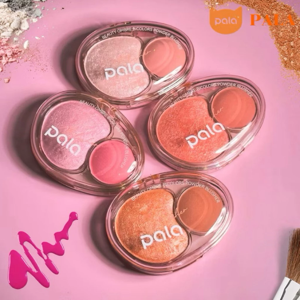 บรัชออน PALA Beauty Ombre Bicolors Powder Brusher (รับตรงแบรนด์) thumbnail 4