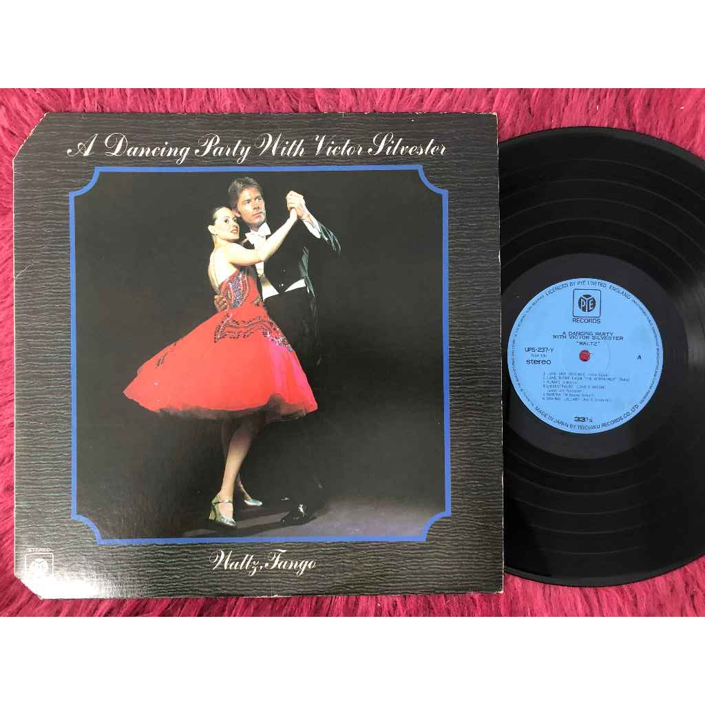 A DANCING PARTY WITH VICTOR SILVESTER - WALTZ ขนาด 12 นิ้ว LP G97