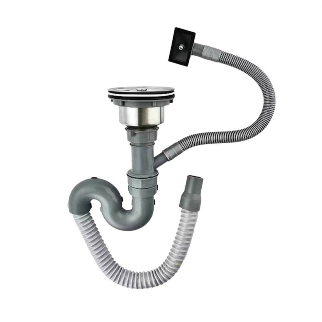 สะดืออ่างล้างจาน1หลุมสแตนเลส 304 สะดืออ่างซิ้งค์ล้างจาน รุ่นสแตนเลส  ชุดสะดืออ่างซิ้งค์ รุ่นกระปุก