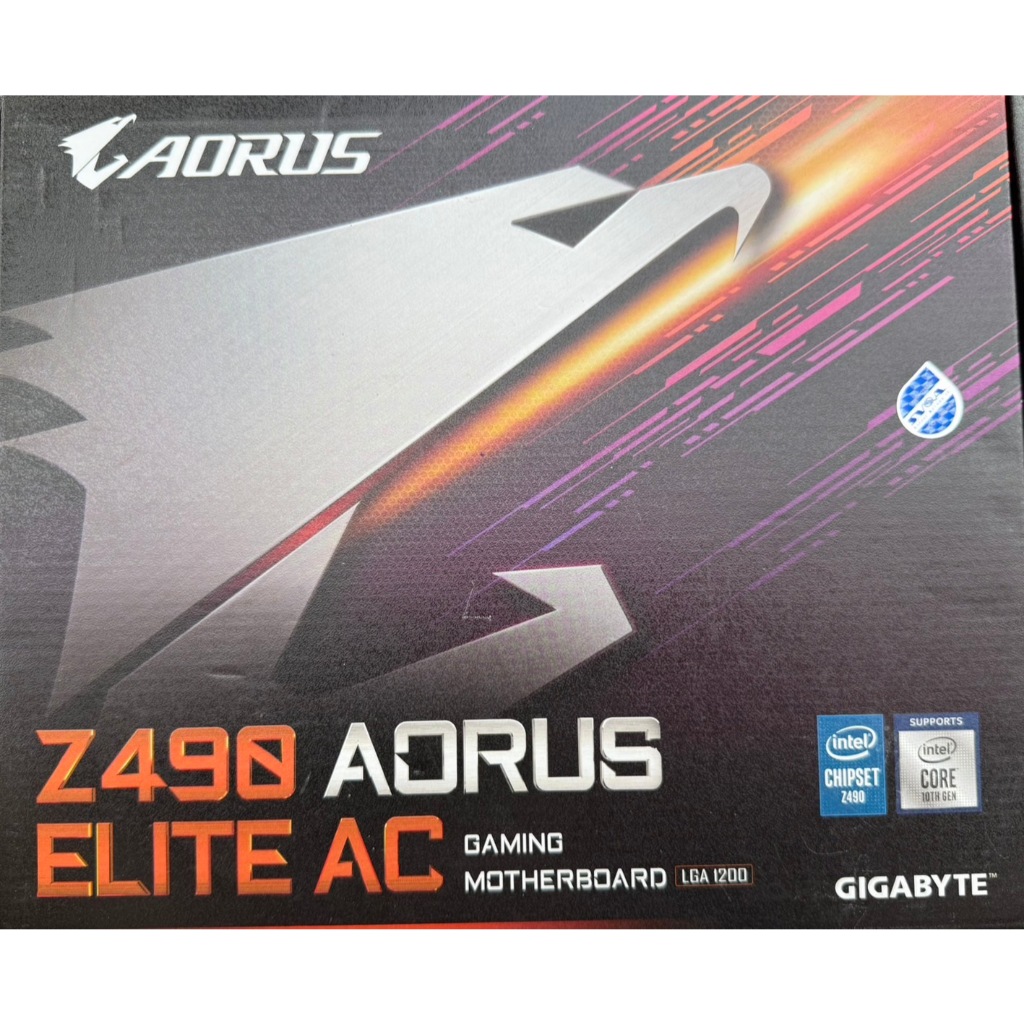 MAINBOARD (เมนบอร์ด) 1200 GIGABYTE Z490 AORUS ELITE AC มือสอง