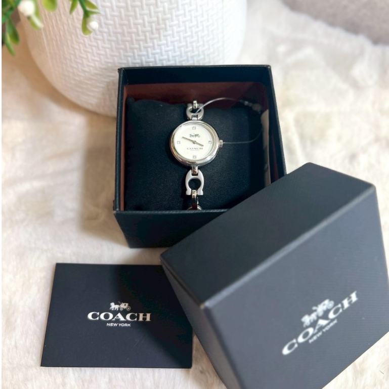 นาฬิกา Coach Signature C นาฬิกาผู้หญิง สายสแตนเลส W1562
