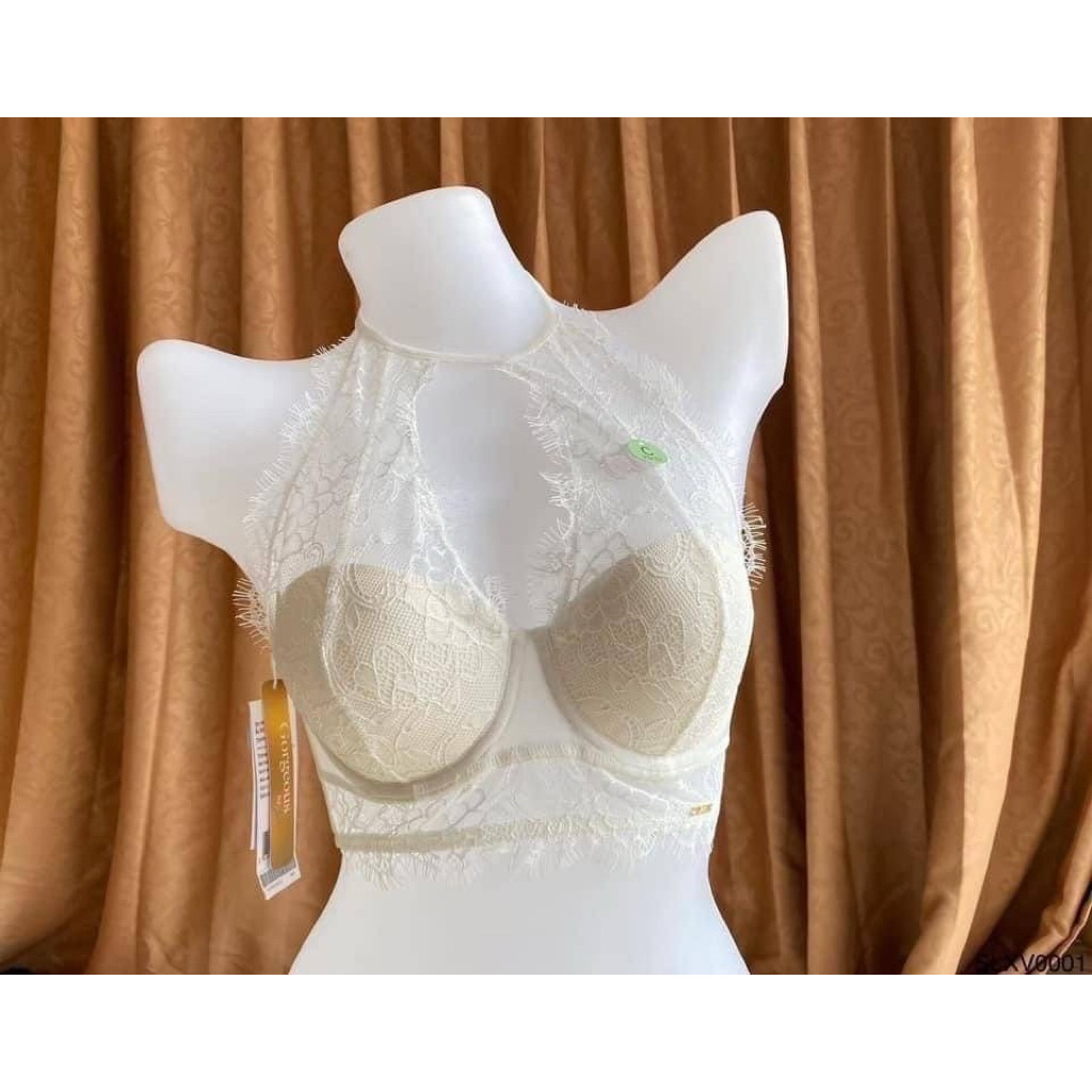 Sabina SLXV0001 เสื้อในแบบมีโครงฟองบาง 0.5-1 ซม. พร้อมตะขอขนาดใหญ่ 5 ตะขอ – โปรปัง